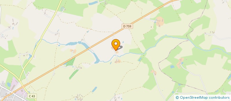 localisation de l'entreprise EARL BERTHELOT  NUEIL-LES-AUBIERS