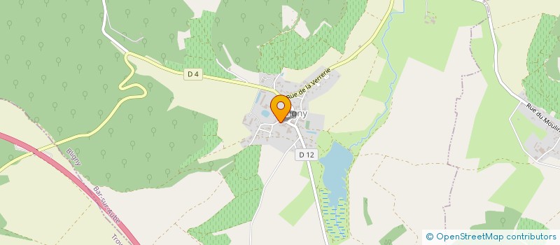 localisation de l'entreprise EARL BERTHOLLE à BLIGNY
