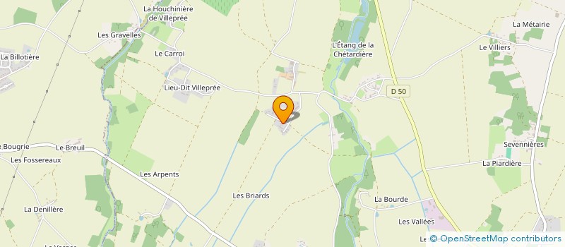 localisation de l'entreprise EARL BERTRAND  SAINT-BRANCHS