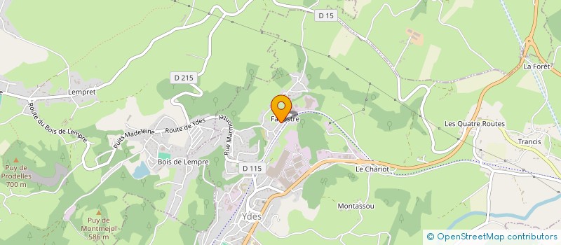 localisation de l'entreprise EARL BERTRANDIAS à MADIC