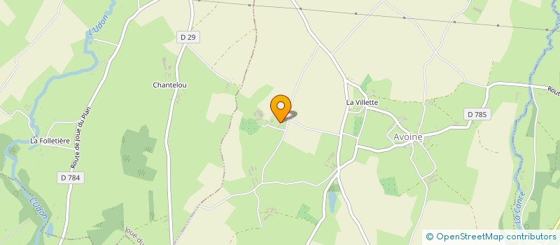 localisation de l'entreprise EARL BESSELIEVRE à AVOINE