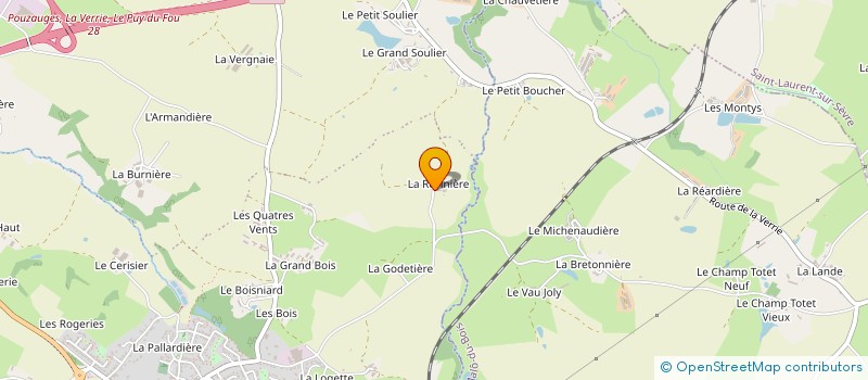 localisation de l'entreprise EARL BESSON à CHANVERRIE