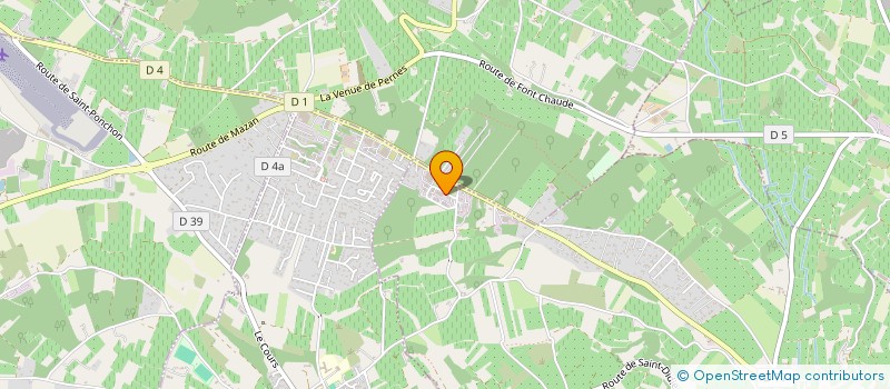 localisation de l'entreprise EARL BEZERT PERE ET FILS à VENASQUE
