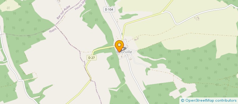 localisation de l'entreprise EARL BIGARD A & S à BEURVILLE