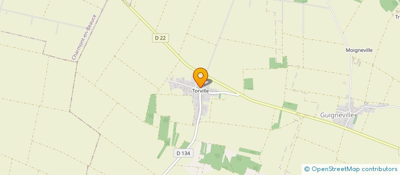 localisation de l'entreprise EARL BILLARAND à GUIGNEVILLE