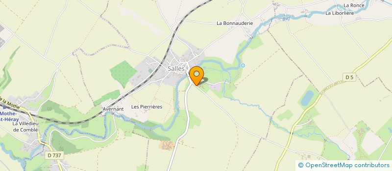 localisation de l'entreprise EARL BILLEROT à SALLES