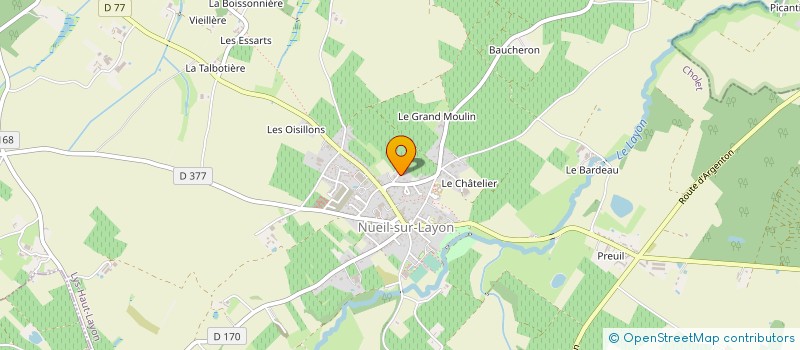 localisation de l'entreprise EARL BILLY à LYS-HAUT-LAYON