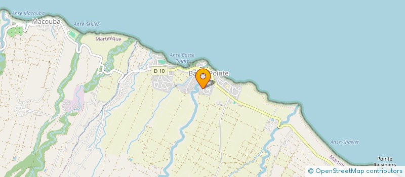 localisation de l'entreprise EARL BIO PEYI NOU  BASSE-POINTE