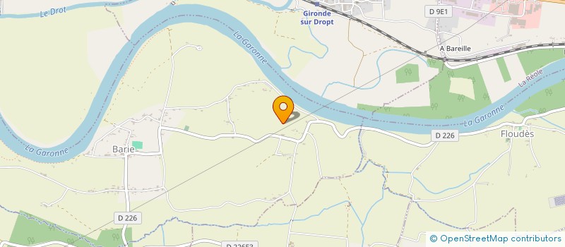 localisation de l'entreprise EARL BIOCOUSINAT  BARIE