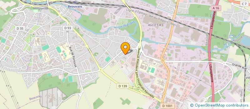 localisation de l'entreprise EARL BIZET  ALLONNE