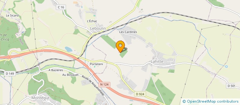 localisation de l'entreprise EARL BLAGNY ALBIGES  LEBOULIN