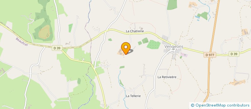 localisation de l'entreprise EARL BLAIS à SOURDEVAL