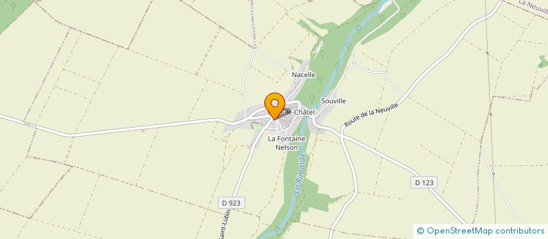 localisation de l'entreprise EARL BLANVILLAIN à YEVRE-LA-VILLE
