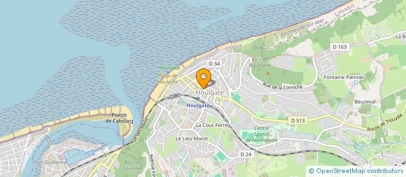 localisation de l'entreprise EARL BLIN  HOULGATE