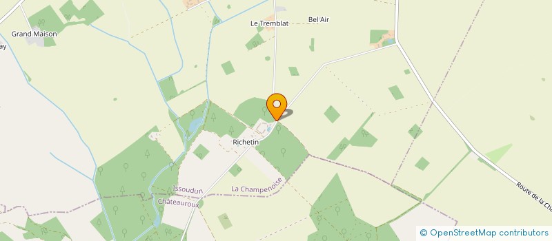 localisation de l'entreprise EARL BLIN à LA CHAMPENOISE