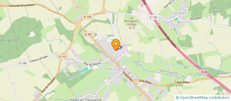 localisation de l'entreprise EARL BLONDEL  ECQUES