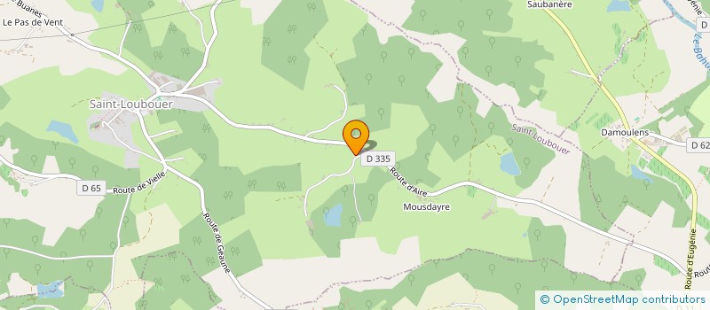 localisation de l'entreprise EARL BLONDES DES PRES  SAINT-LOUBOUER