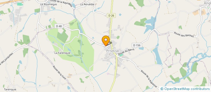 localisation de l'entreprise EARL BMB à MALEVILLE
