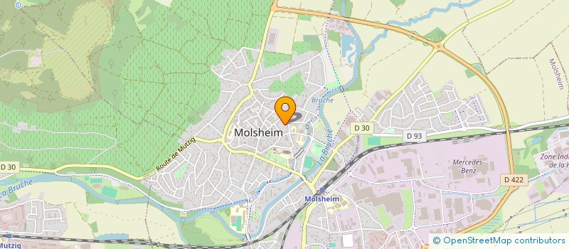 localisation de l'entreprise EARL BOEHLER  MOLSHEIM