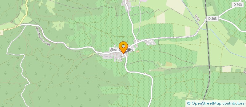 localisation de l'entreprise EARL BOHN RENE FILS  BLIENSCHWILLER