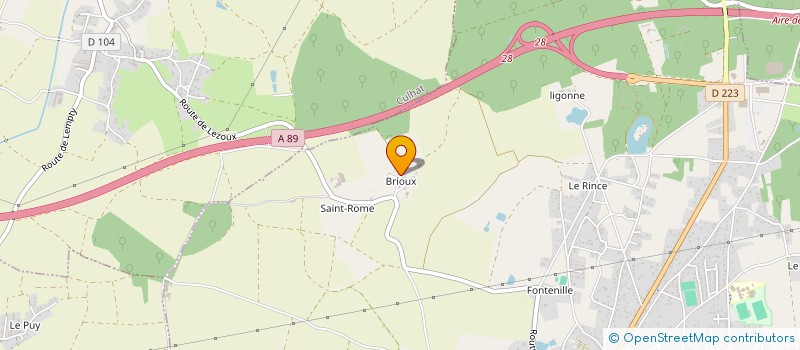 localisation de l'entreprise EARL BOILON à LEZOUX