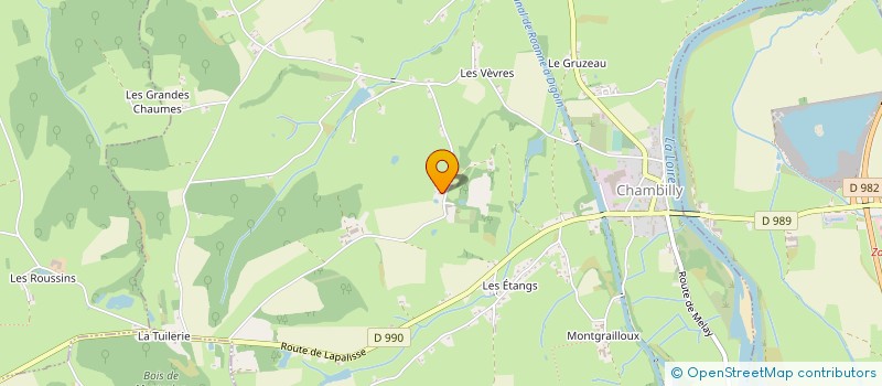 localisation de l'entreprise EARL BOIS DU DEVANT  CHAMBILLY