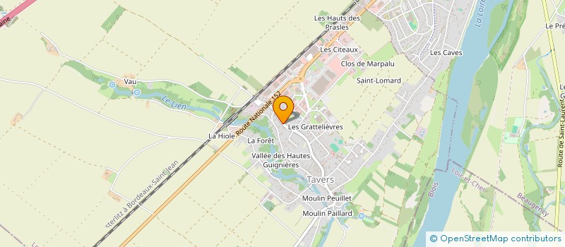localisation de l'entreprise EARL BOIS,ENERGIE ET INDUSTRIE DES BUIS à TAVERS