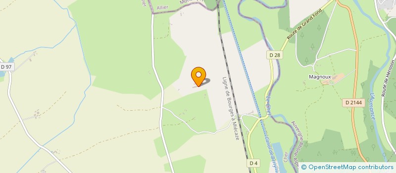 localisation de l'entreprise EARL BOISGONTIER  EPINEUIL-LE-FLEURIEL