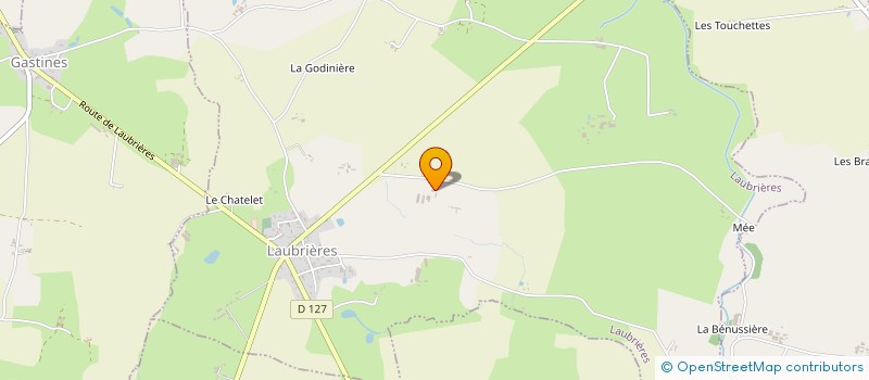 localisation de l'entreprise EARL BOISSEAU à LAUBRIERES