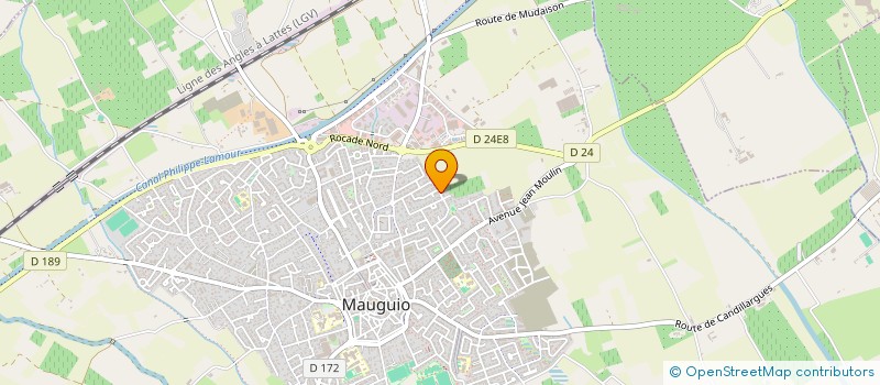 localisation de l'entreprise EARL BONNAL  MAUGUIO