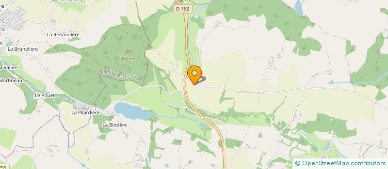 localisation de l'entreprise EARL BONNEAU  SEVREMONT