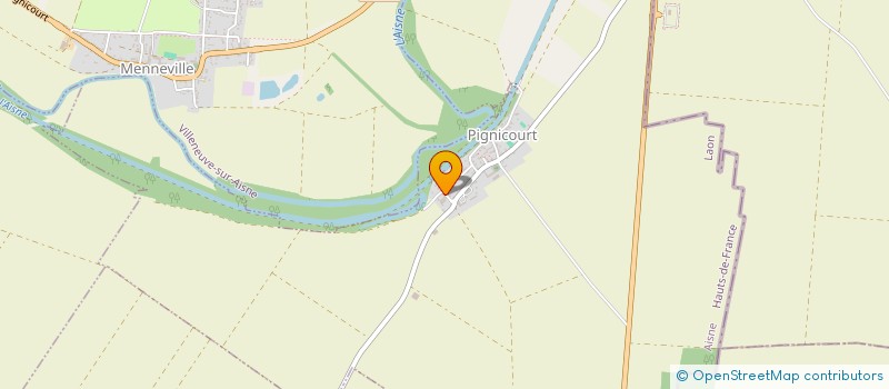 localisation de l'entreprise EARL BONNET  PIGNICOURT