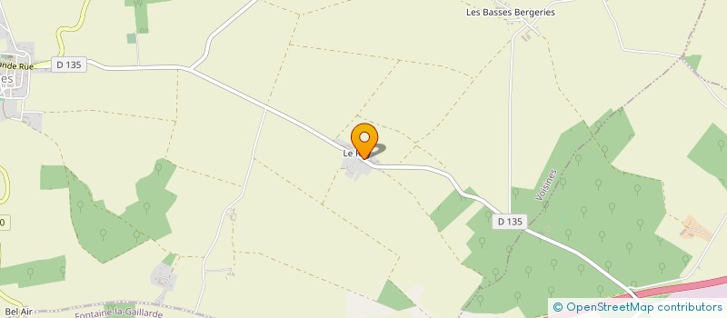 localisation de l'entreprise EARL BONNET à VOISINES