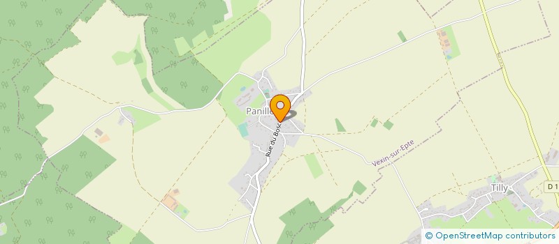 localisation de l'entreprise EARL BONNET GUISENIERS à VEXIN-SUR-EPTE