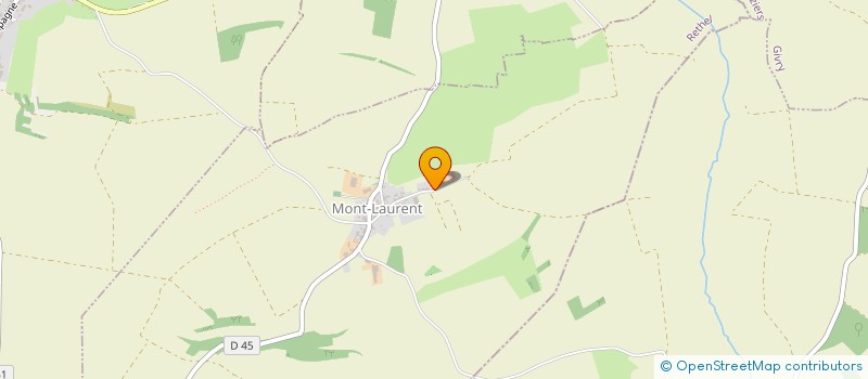 localisation de l'entreprise EARL BONNEVIE  MONT-LAURENT