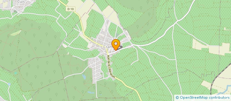 localisation de l'entreprise EARL BONNINGRE DURAND PERE ET FILS à CRAMANT