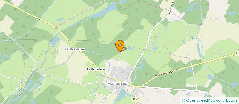 localisation de l'entreprise EARL BONTEMPS à LA COUR MARIGNY