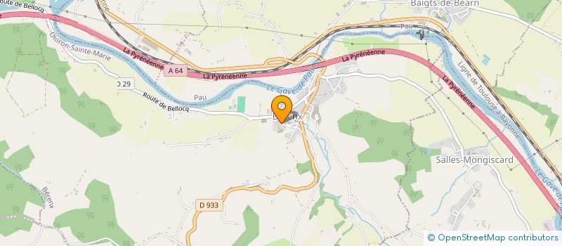 localisation de l'entreprise EARL BORDES ET FILS  BERENX