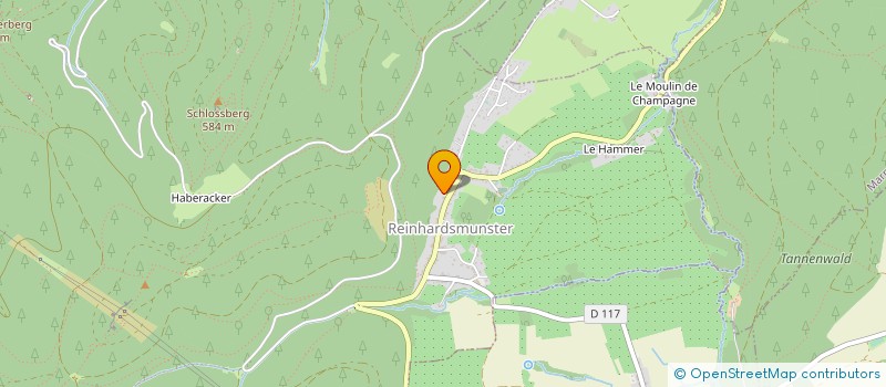 localisation de l'entreprise EARL BORNERT à JETTERSWILLER