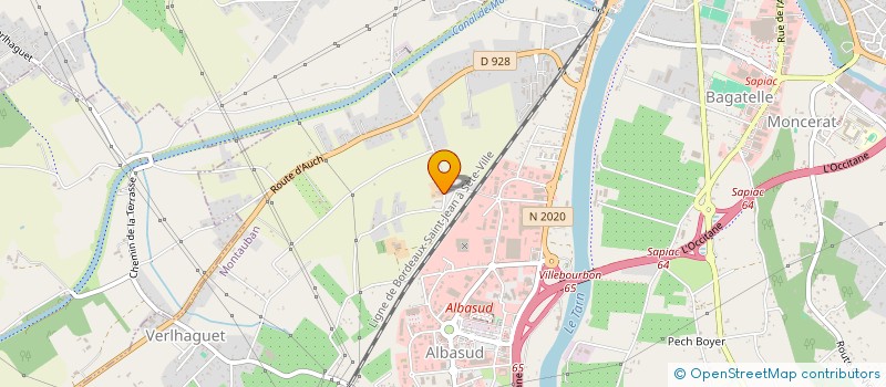 localisation de l'entreprise EARL BOSCARI  MONTAUBAN