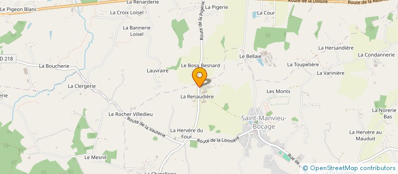 localisation de l'entreprise EARL BOSCQ BESNARD à NOUES DE SIENNE