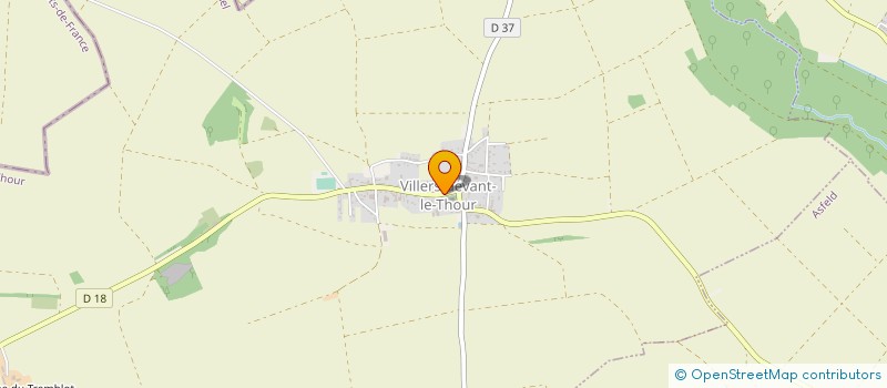 localisation de l'entreprise EARL BOUCHER  LE THOUR