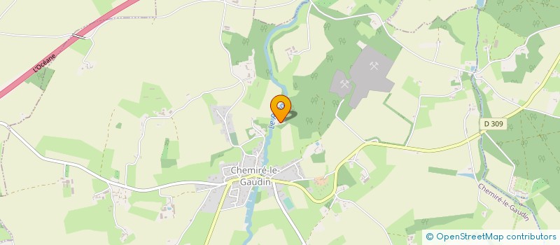 localisation de l'entreprise EARL BOUCHEVREAU  LOUPLANDE