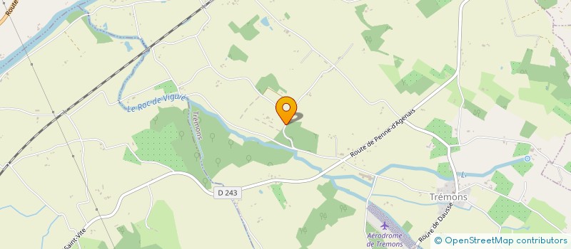 localisation de l'entreprise EARL BOUCQUE  TREMONS