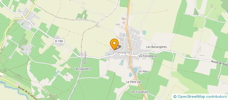 localisation de l'entreprise EARL BOULEAU à TERRANJOU