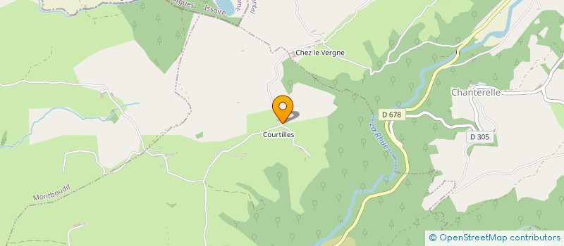 localisation de l'entreprise EARL BOULOGNE à CONDAT