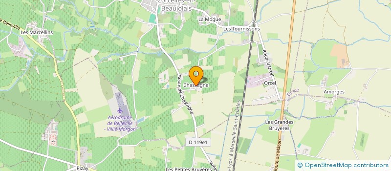 localisation de l'entreprise EARL BOULON à CORCELLES-EN-BEAUJOLAIS
