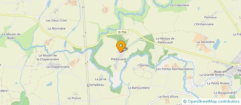localisation de l'entreprise EARL BOUMARD à BEAUPREAU-EN-MAUGES