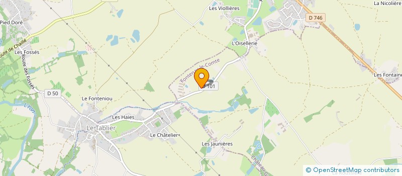 localisation de l'entreprise EARL BOUREAU à CHATEAU-GUIBERT