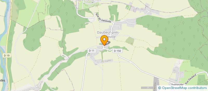 localisation de l'entreprise EARL BOURGIS  DAUBEUF-PRES-VATTEVILLE